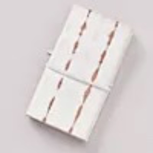 Anthropologie Shibori-Dyed Leather Roll-Up Tech Pouch - Picture 4 of 8